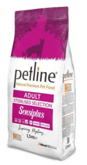 Petline Natural Premium Kısırlaştırılmış 1.5 kg Kedi Maması kullananlar yorumlar